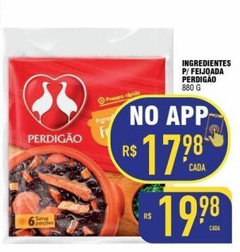 Mercantil Rodrigues Ingredientes p/ feijoada perdigão 880g oferta