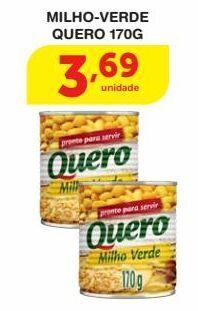 Roldão Milho verde quero lata 170g oferta
