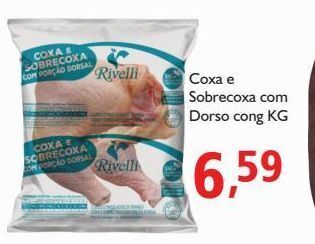 Supermercados ABC Coxa e sobrecoxa com dorso cong. kg oferta