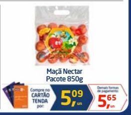 Tenda Atacado Maçã nectar pacote 850g oferta