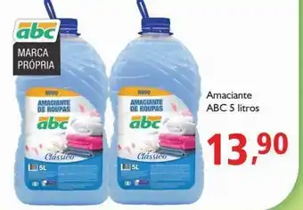 Amaciante abc 5 litros