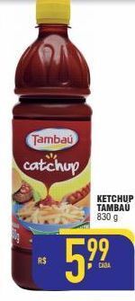 Ketchup tambaú 830g