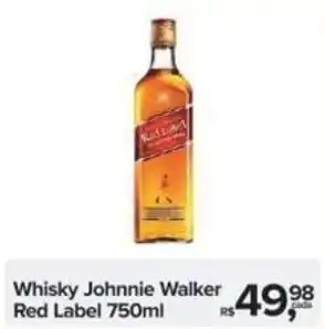 Whisky Johnnie Walker Red Label 750ml