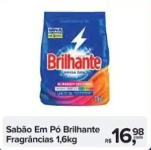 Sabão Em Pó Brilhante Fragrâncias 1,6kg
