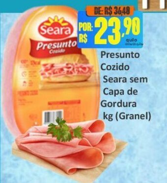 Big Supermercados Presunto Cozido Seara sem Capa de Gordura kg (Granel) oferta