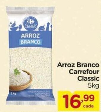 Carrefour Bairro Arroz Branco Carrefour Classic 5kg oferta