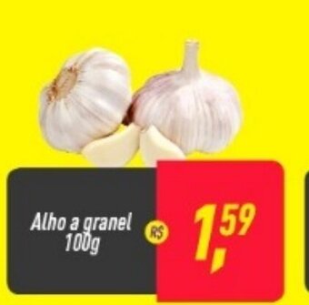 Frangolândia Alho a granel 100g oferta
