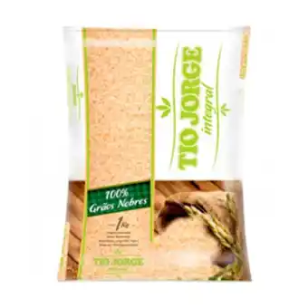 Arroz integral tio jorge pacote 1kg