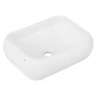 Leroy Merlin Cuba de apoio retangular cerâmica cannes 41x31cm branca sensea oferta
