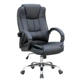Leroy Merlin Cadeira de escritorio presidente fox office 300 preta oferta