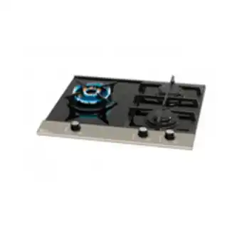 Novo Mundo Fogão cooktop platinium fischer a gás, 3 bocas, mesa de vidro, preto - 2087525482 oferta