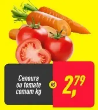 Frangolândia Cenoura ou tomate comum 1kg oferta