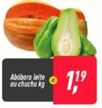 Frangolândia Abobora leite ou chuchu 1kg oferta