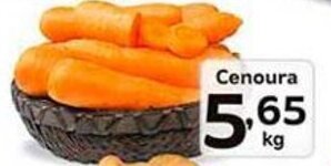 Supermercados Tauste Cenoura kg oferta