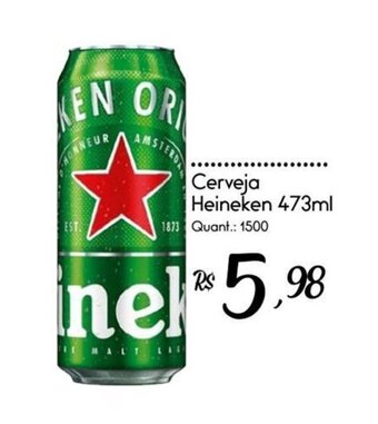 Giassi Supermercados Cerveja Heineken 473ml oferta