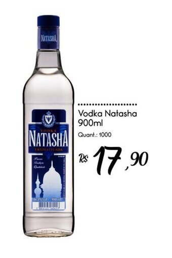 Giassi Supermercados Vodka Natasha 900ml oferta