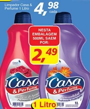 Limpador Casa & Perfume 500ml
