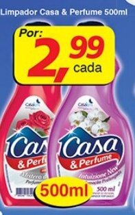 Supermercados Guanabara Limpador Casa & Perfume 500ml oferta