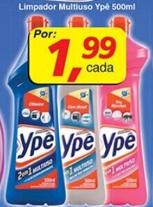 Supermercados Guanabara Limpador Multiuso Ype 500ml oferta