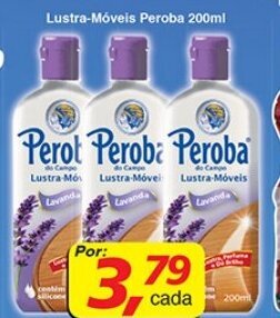 Supermercados Guanabara Lustra Moveis Peroba 200ml oferta