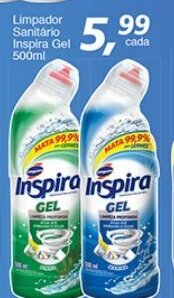 Supermercados Guanabara Limpador Sanitario Inspira Gel 500ml oferta