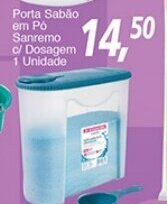 Supermercados Guanabara Porta Sabao em po Sanremo c/ Dossagem 1 unidade oferta