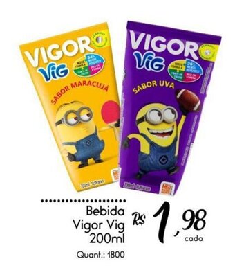 Bebida Vigor Vig 200ml