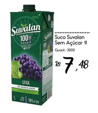 Giassi Supermercados Suco Suvalan Sem Açúcar 1L oferta