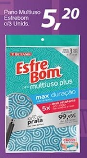 Supermercados Guanabara Pano Multiuso Esfrebom c/3 unids. oferta