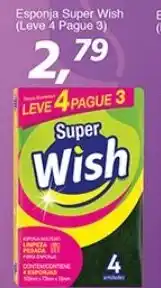 Supermercados Guanabara Esponja Super Wash (leve 4 pague 3) oferta