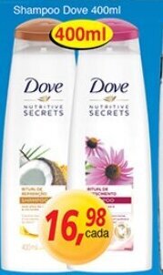 Supermercados Guanabara Shampoo Dove 400ml oferta