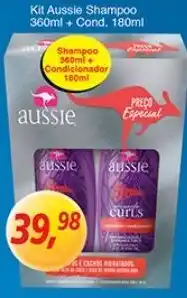Supermercados Guanabara Kit Aussie Shampoo 360ml + Cond. 160ml oferta