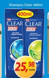 Supermercados Guanabara Shampoo Clear 400ml oferta
