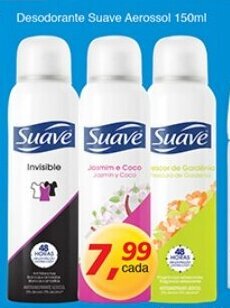 Supermercados Guanabara Desodorante Suave Aerossol 150ml oferta