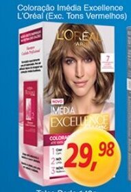 Supermercados Guanabara Coloracao Imedia Excellence L'Oreal oferta