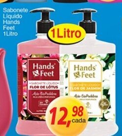 Sabonete Liquido Hands Feet 1L
