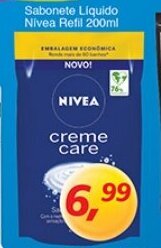 Supermercados Guanabara Sabonete Liquido Nivea Refil 200ml oferta