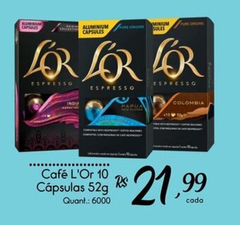 Giassi Supermercados Café L'Or 10 Cápsulas 52g oferta
