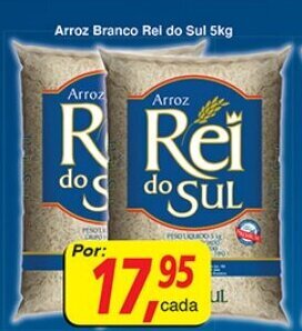 Supermercados Guanabara Arroz Branco Rei do Sul 5kg oferta