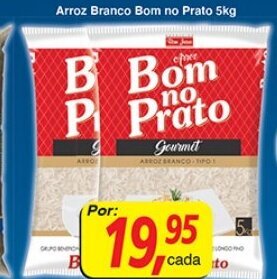 Supermercados Guanabara Arroz Branco Bom no Prato 5kg oferta