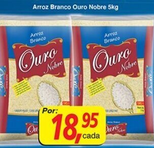 Supermercados Guanabara Arroz Branco Ouro Nobre 5kg oferta