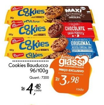 Giassi Supermercados Cookies Bauducco 96g/ 100g oferta
