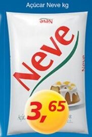 Supermercados Guanabara Acucar Neve 1kg oferta