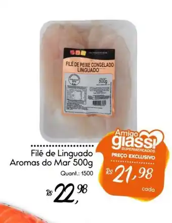 Filé de Linguado Aromas do Mar 500g