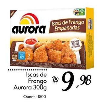 Giassi Supermercados Iscas de Frango Aurora 300g oferta