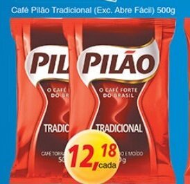 Supermercados Guanabara Cafe Pilao Tradicional 500g oferta