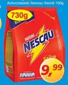 Supermercados Guanabara Achocolatado Nescau Sache 730g oferta