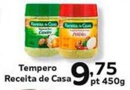Supermercados Tauste Tempero Receita de Casa pt 450g oferta