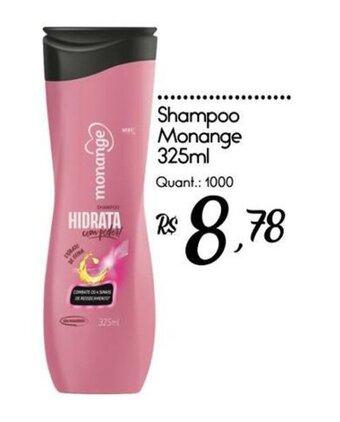 Giassi Supermercados Shampoo Monange 325ml oferta