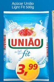Supermercados Guanabara Acucar Uniao Light Fit 500g oferta